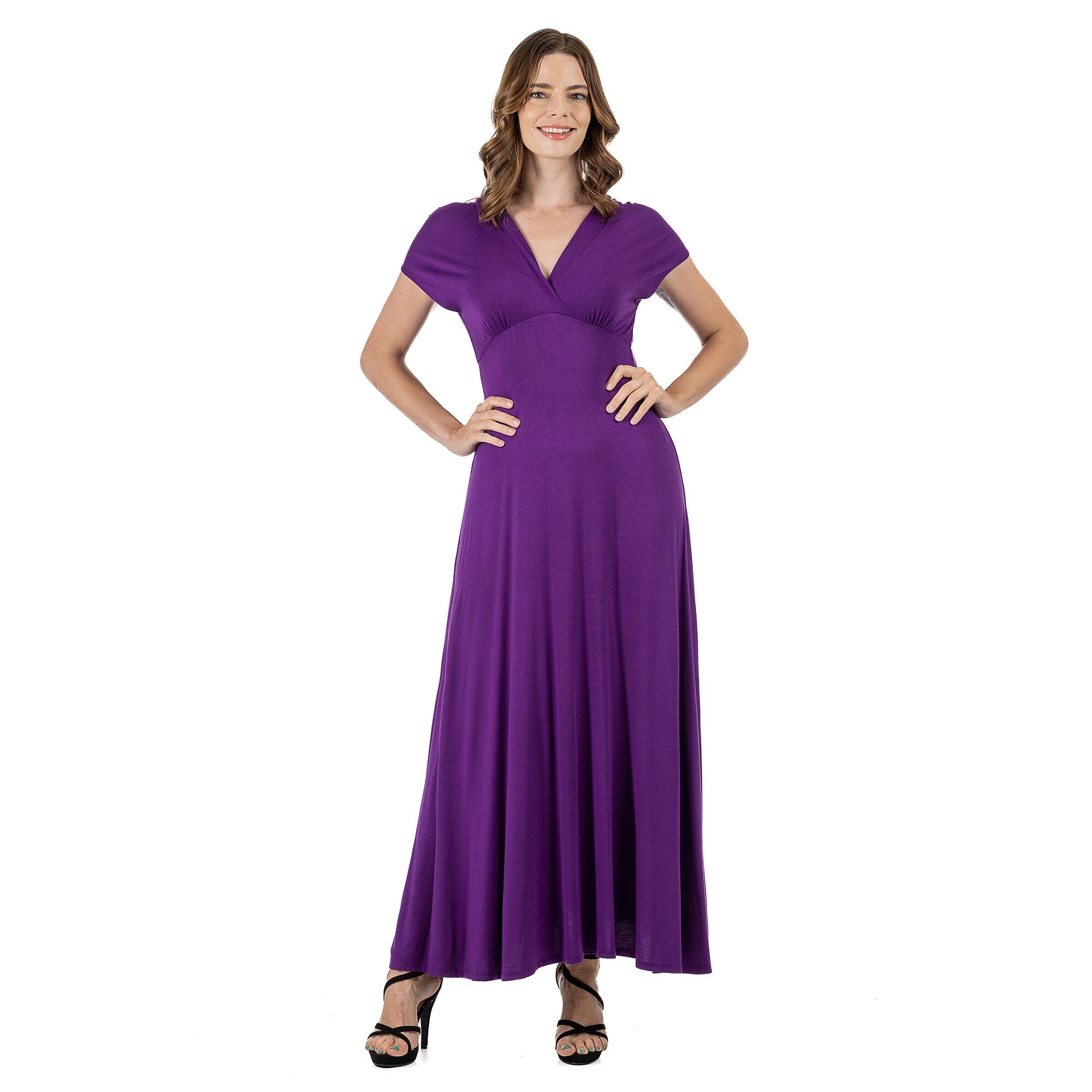 24seven-Comfort-Apparel-Womens-Cap-Sleeve-V-Neck-Maxi-Dress_706f8bd4-b5c8-4757-9a8d-60b8166d31e2